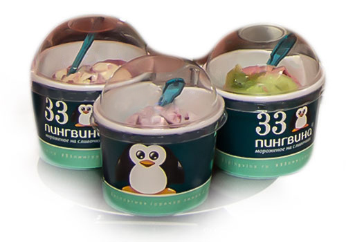 мороженое креманки, 33 пингвина, кафе огонек, город лесной